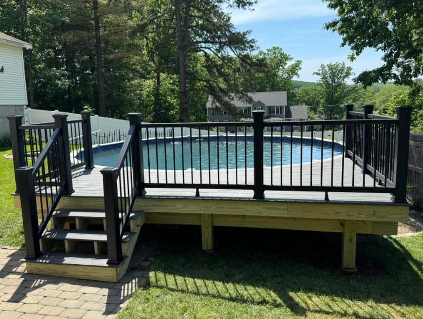 pool and deck