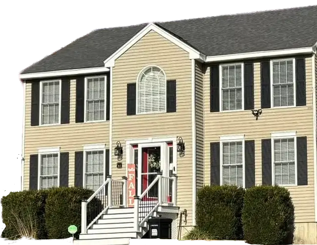 Yellow house finished