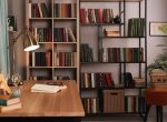 Home office library