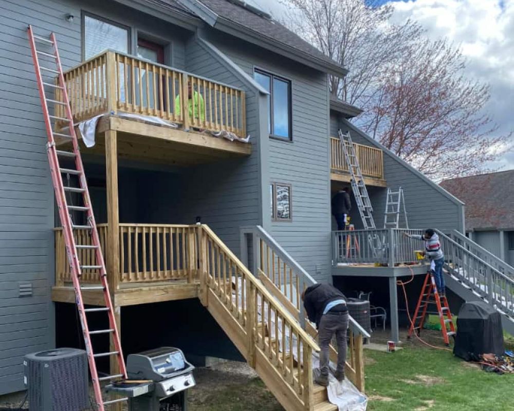 Outdoor porch project