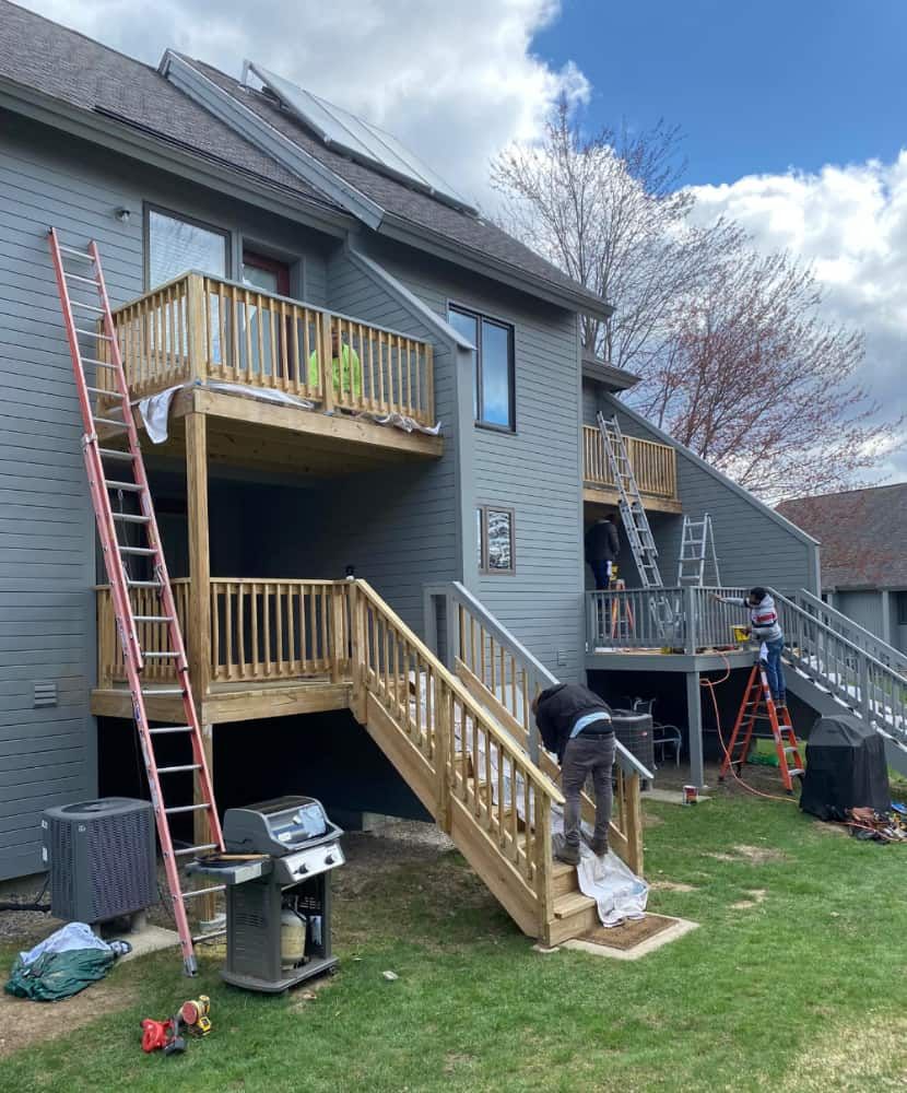 Yellow house finished
