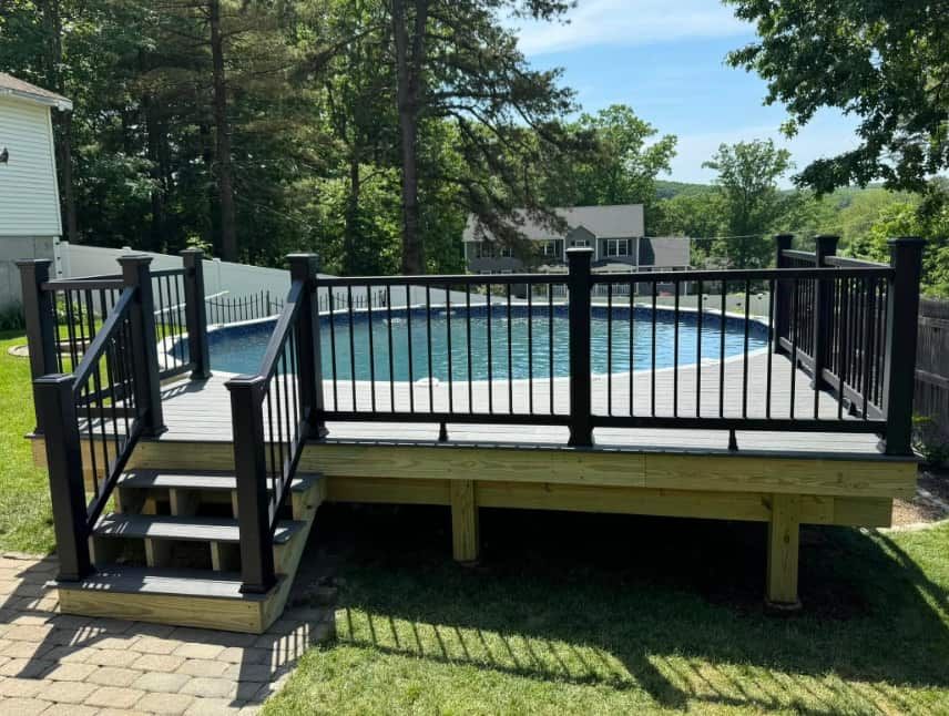 pool and deck